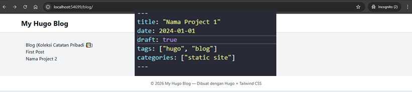 Hugo Blog