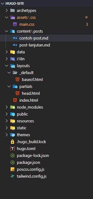 Struktur Folder Proyek