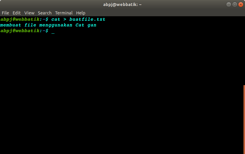 Perintah Dasar Linux CAT