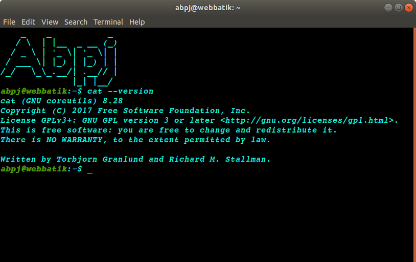 Perintah Dasar Linux CAT