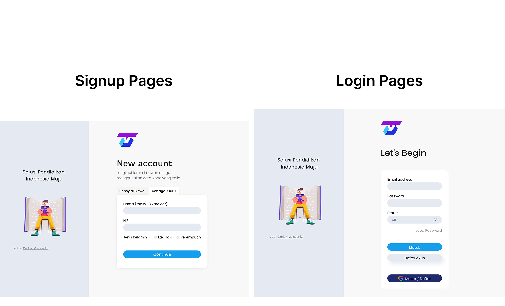 Prototype Login/Signup